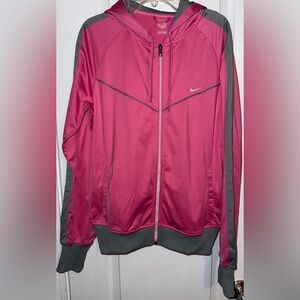 Nike pink VTG EUC Zip Up jacket